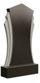 Модель памятника №125 вертикальный, современный, мужской, свободный